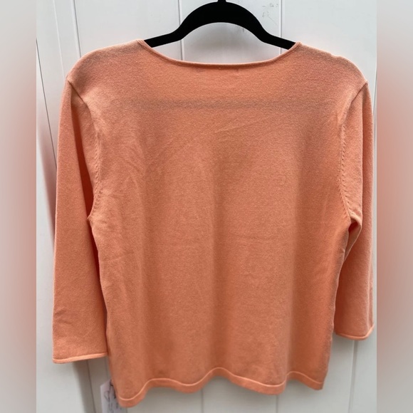 Lulu-B sweater orange size Large NWT - Picture 5 of 10